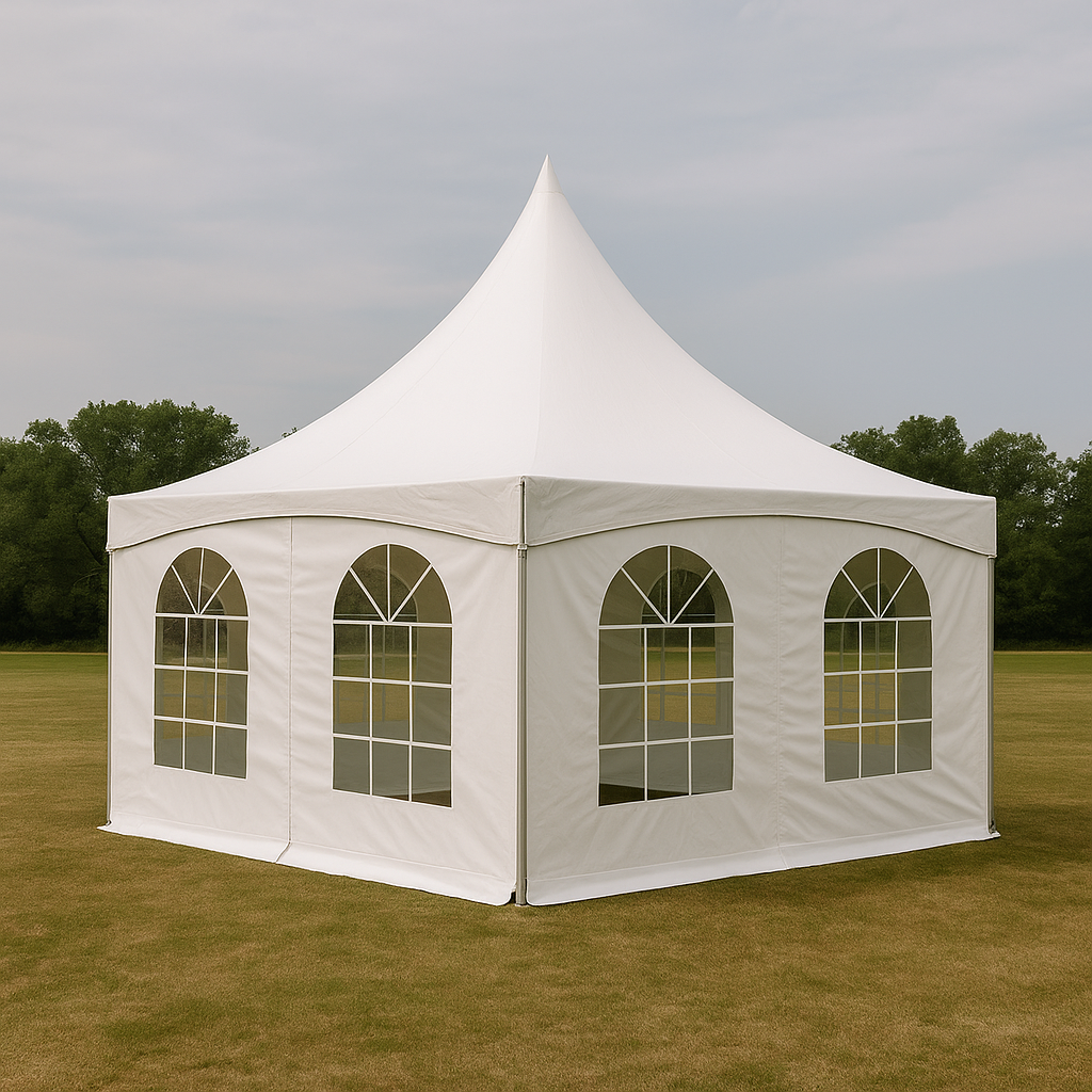 White Closed Pagoda (20ft x 60ft)