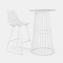 Silver Cocktail Chairs