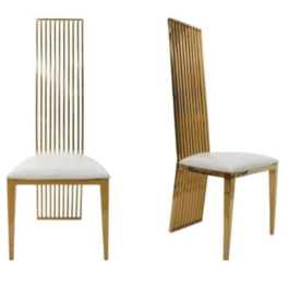 Silver High Back Chairs